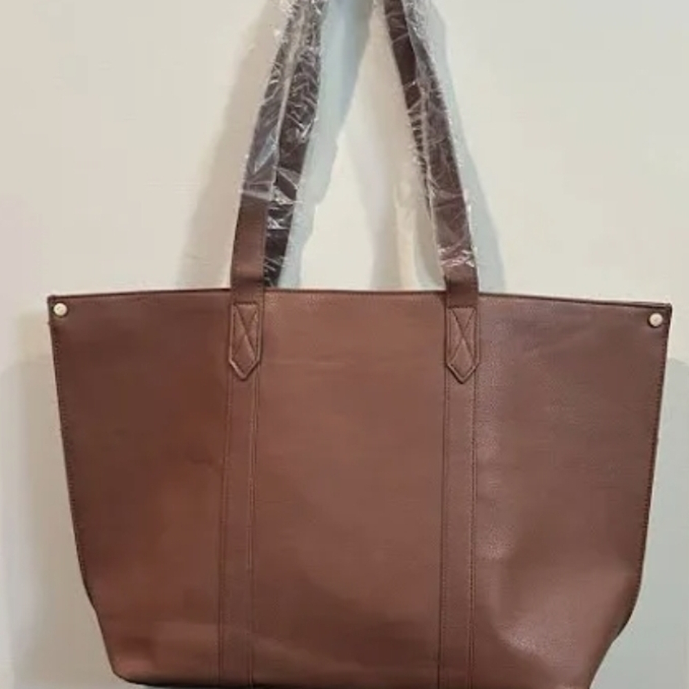 Thirty-One Classic Brown Tote Bag